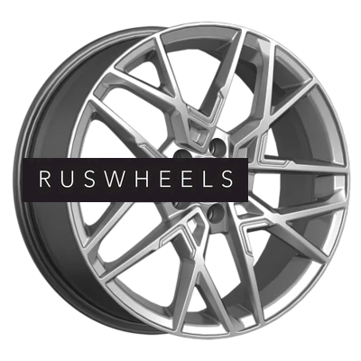 Диски КИК 7x18/5x112 ET43 D57,1 Вудроф (КС1044) Дарк платинум