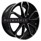 Диски Khomen Wheels 7x18/5x114,3 ET40 D66,1 KHW1816 (Nissan Qashqai) Black-FP Диски Khomen Wheels 7x18/5x114,3 ET40 D66,1 KHW1816 (Nissan Qashqai) Black-FP