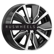 Диски КИК 6,5x16/5x108 ET50 D63,35 Гамбит (КС961) Алмаз черный