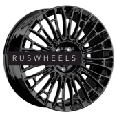 Диски LS Forged 8,5x21/5x120 ET43,5 D72,6 LS FG25 BK (конус, Колпак+лого)