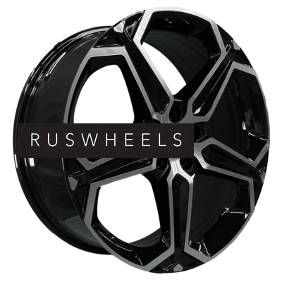 Диски Khomen Wheels 7,5x19/5x114,3 ET51 D67,1 KHW1909 (Kia Sportage / Hyundai Tucson) Black-FP Диски Khomen Wheels 7,5x19/5x114,3 ET51 D67,1 KHW1909 (Kia Sportage / Hyundai Tucson) Black-FP