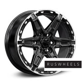 Диски КиК R18 / 8J PCD 6x114.3 ЕТ 25 ЦО 66.1 Дистрикт