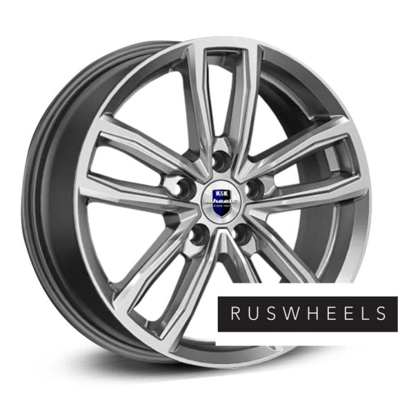 Диски КиК R17 / 6.5J PCD 5x114.3 ЕТ 45 ЦО 66.1 Каланг