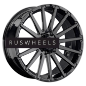 Диски LS Forged 8x20/6x114,3 ET46 D67,1 LS FG32 BK (конус, Колпак+лого)