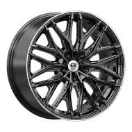 Диски КиК 8,0\R19 5*114.3 ET40 d66.6 Черный бриллиант