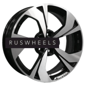 Диски Khomen Wheels 7x17/5x114,3 ET48 D67,1 KHW1724 (Seltos/Soul/K5) Black-FP