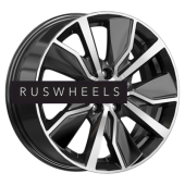 Диски КИК 6,5x16/5x105 ET38 D56,6 Гамбит (КС961) Алмаз черный Диски КИК 6,5x16/5x105 ET38 D56,6 Гамбит (КС961) Алмаз черный