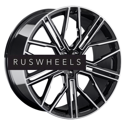 Диски LS Forged 11,5x21/5x112 ET43 D66,6 LS FG08 BKF (конус, C570)