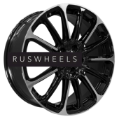 Диски Khomen Wheels 7,5x19/5x114,3 ET35 D60,1 KHW1910 (Lexus NX) Black-FP