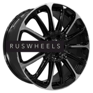 Диски Khomen Wheels 7,5x19/5x112 ET43 D57,1 KHW1910 (Kodiaq/Tiguan/Audi Q3) Black-FP