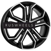 Диски КИК 8,5x19/5x112 ET40 D66,6 Пандора (КС466) Алмаз черный