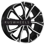 Диски Khomen Wheels 7,5x19/5x108 ET46 D63,4 KHW1907 (Geely Monjaro/Tugella) Black-FP Диски Khomen Wheels 7,5x19/5x108 ET46 D63,4 KHW1907 (Geely Monjaro/Tugella) Black-FP