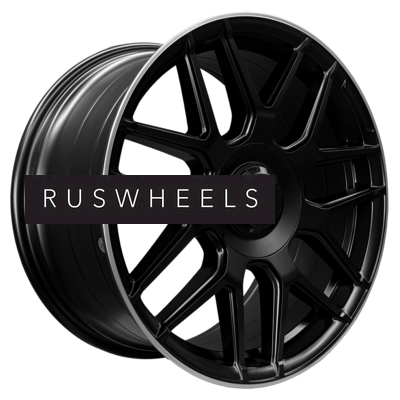 Диски PDW 8,5x19/5x112 ET38 D66,6 L5424 Semi Matt Black+Machine Lip (PDW)