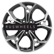 Диски Khomen Wheels 7x17/5x114,3 ET48,5 D67,1 KHW1702 (Sportage) Black-FP Диски Khomen Wheels 7x17/5x114,3 ET48,5 D67,1 KHW1702 (Sportage) Black-FP