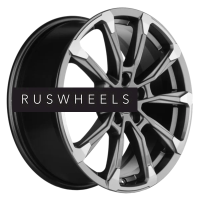 Диски Khomen Wheels 7,5x18/5x112 ET43 D57,1 KHW1808 (Kodiaq/Tiguan) Gray-FP
