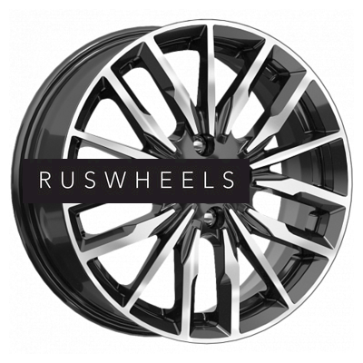 Диски iFree 6x16/4x100 ET45 D54,1 Миконос (КС946) Блэк Джек