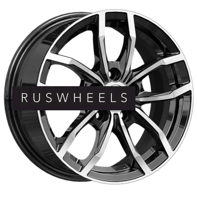 Диски КИК 6,5x15/5x100 ET38 D57,1 Фрост (КС1048) Алмаз черный Диски КИК 6,5x15/5x100 ET38 D57,1 Фрост (КС1048) Алмаз черный