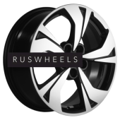 Диски Khomen Wheels 7x17/5x114,3 ET45 D67,1 KHW1724 (I-40/CX-5/ASX-5) Black-FP