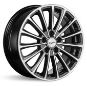 Диски Xtrike 7,0\R17 5*100 ET45 d67.1 BK/FP