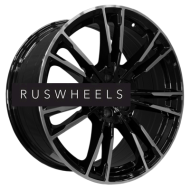 Диски PDW 8,5x19/5x112 ET28 D66,6 5380 Gloss Black Machine Face (PDW)