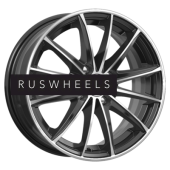 Грузовые диски K&K 6x15/4x100 ET48 D54,1 Пойнт Бланк-оригинал (KC884) Алмаз черный