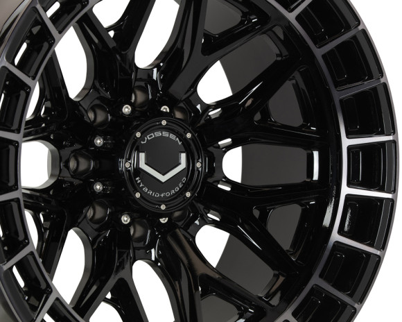 Диски Vossen HFX-1 22x12, Цвет: Tinted Gloss Black (8 болтов) Диски Vossen HFX-1 22x12, Цвет: Tinted Gloss Black (8 болтов)