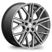 Диски Khomen Wheels 9.5\R21 5*120 ET45.5 d62.5 Gray-FP Диски Khomen Wheels 9.5\R21 5*120 ET45.5 d62.5 Gray-FP