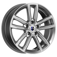 Диски КиК 6.5\R17 5*114.3 ET45 d66.1 Дарк платинум Диски КиК 6.5\R17 5*114.3 ET45 d66.1 Дарк платинум