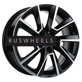 Диски Khomen Wheels 6x15/5x100 ET40 D57,1 KHW1507 (Polo) Black-FP
