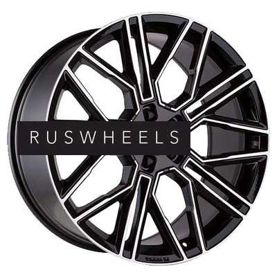 Диски Khomen Wheels 9,5x21/5x130 ET46 D71,6 KHW2101 (Cayenne) Black-FP Диски Khomen Wheels 9,5x21/5x130 ET46 D71,6 KHW2101 (Cayenne) Black-FP