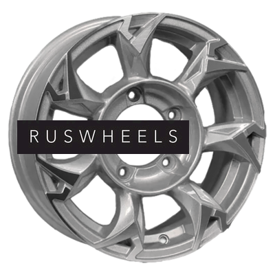 Диски Khomen Wheels 5,5x15/5x139,7 ET5 D108,1 KHW1505 (Jimny) F-Silver-FP