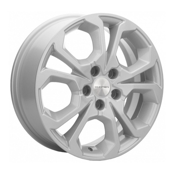 Диски Khomen Wheels 6,5x17/5x114,3 ET50 D64,1 KHW1711 (Haval/Honda) F-Silver Диски Khomen Wheels 6,5x17/5x114,3 ET50 D64,1 KHW1711 (Haval/Honda) F-Silver