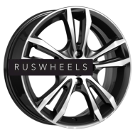 Диски КИК 6x16/5x114,3 ET45 D67,1 Samara (КС866) Алмаз черный SK