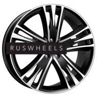 Диски КИК 8,5x20/5x130 ET40 D84,1 Атлас (КС661M) Алмаз черный