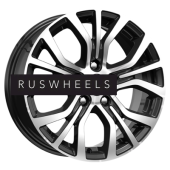 Диски КИК 6,5x16/5x114,3 ET41 D67,1 КС736 Алмаз черный