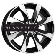 Диски КИК 5,5x14/4x98 ET40 D58,5 Джемини (КС480) Алмаз черный