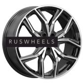 Диски СКАД 8x19/5x108 ET45 D63,35 Арика (КЛ1083) Алмаз