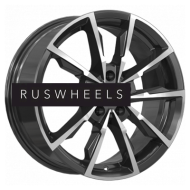 Диски КИК 7,5x17/5x115 ET40 D70,2 Меренге (КС902) Алмаз черный