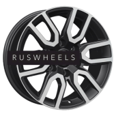 Диски Khomen Wheels 8x17/6x139,7 ET38 D67,1 KHW1723 (Pajero Sport) Black-FP