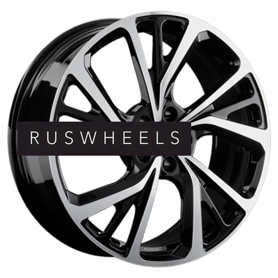 Диски LS Forged 8x19/5x108 ET36 D65,1 LS FG22 BKF (конус, C570)