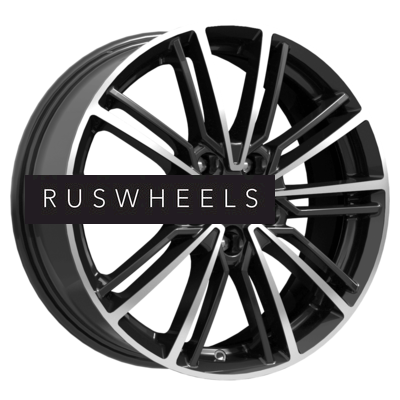 Грузовые диски K&K 7x17/4x100 ET45 D67,1 Эрфурт (КС903) Алмаз черный