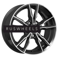 Диски iFree 6,5x16/5x114,3 ET50 D67,1 Икигай (КС865) Блэк Джек