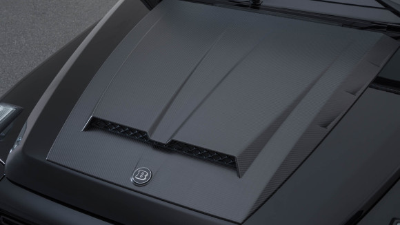 Накладка на капот Brabus для G63. Карбон (глянцевый) Накладка на капот Brabus для G63. Карбон (глянцевый)