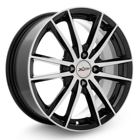 Диски Xtrike 6.5\R16 4*100 ET45 d67.1 BK/FP