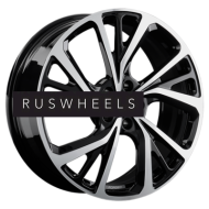 Диски LS Forged 8x19/5x112 ET30 D66,6 LS FG22 BKF (конус, C570)