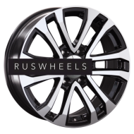 Диски Replay 7,5x18/6x139,7 ET25 D106,1 TY309 BKF (пш)