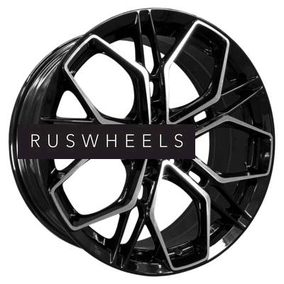 Диски INCH 8x18/5x112 ET40 D66,6 FA8534 Gloss Black Machined Face (ZJH)