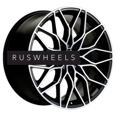Диски Khomen Wheels 8,5x19/5x112 ET30 D66,6 KHW1902 (BMW Front) Black-FP Диски Khomen Wheels 8,5x19/5x112 ET30 D66,6 KHW1902 (BMW Front) Black-FP