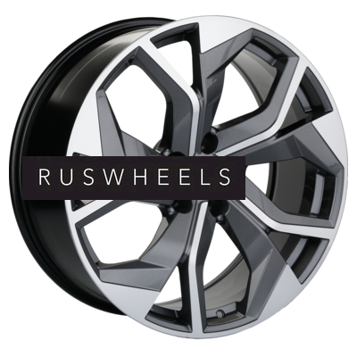 Диски Khomen Wheels 8,5x20/5x114,3 ET30 D60,1 KHW2006 (RX) Gray-FP Диски Khomen Wheels 8,5x20/5x114,3 ET30 D60,1 KHW2006 (RX) Gray-FP