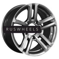 Диски КИК 7x16/5x139,7 ET5 D98 Палладика (КС591М) Дарк платинум